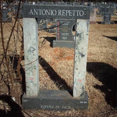 REPETTO Antonio 1932-2002