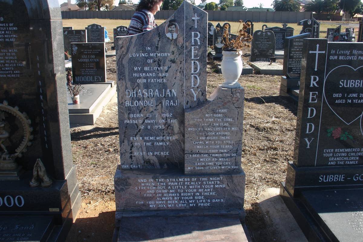 REDDY Subbie -2007 &amp; Gonam -2007 :: REDDY Dhasrajan 1962-1995