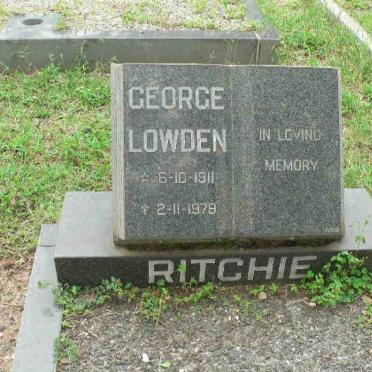 RITCHIE George Lowden 1911-1979
