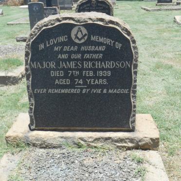 RICHARDSON Major Thomas -1939