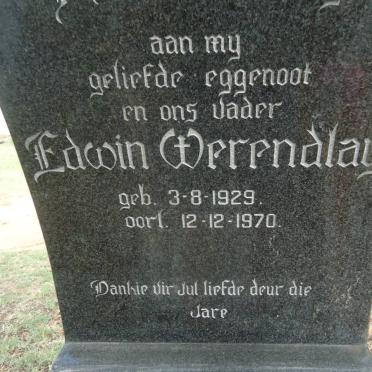 RIET Edwin Werendlay, van der 1929-1970 :: VAN DER RIET Frederick Stephanus 1953-1970