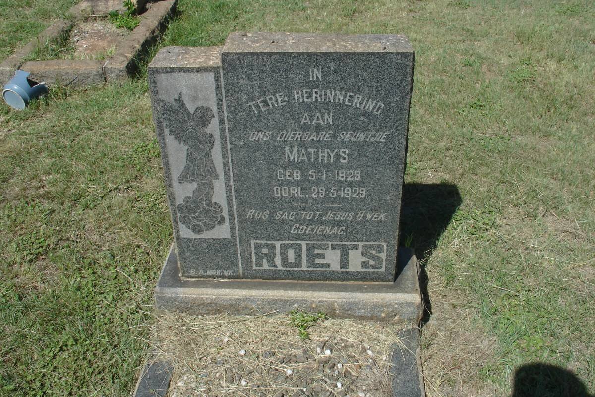 ROETS Mathys 1929-1929