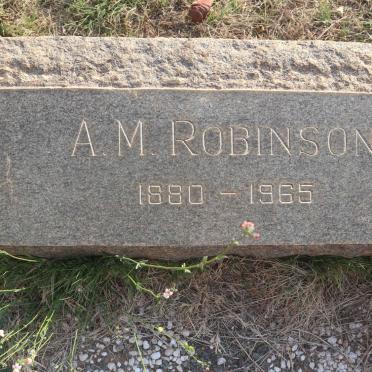 ROBINSON A.M. 1880-1965