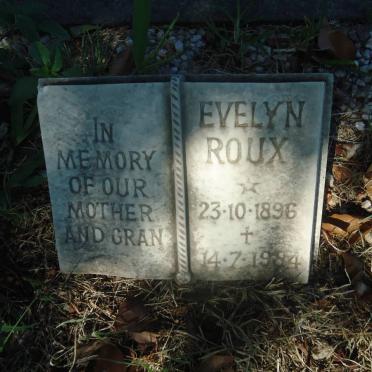 ROUX Evelyn 1896-1984