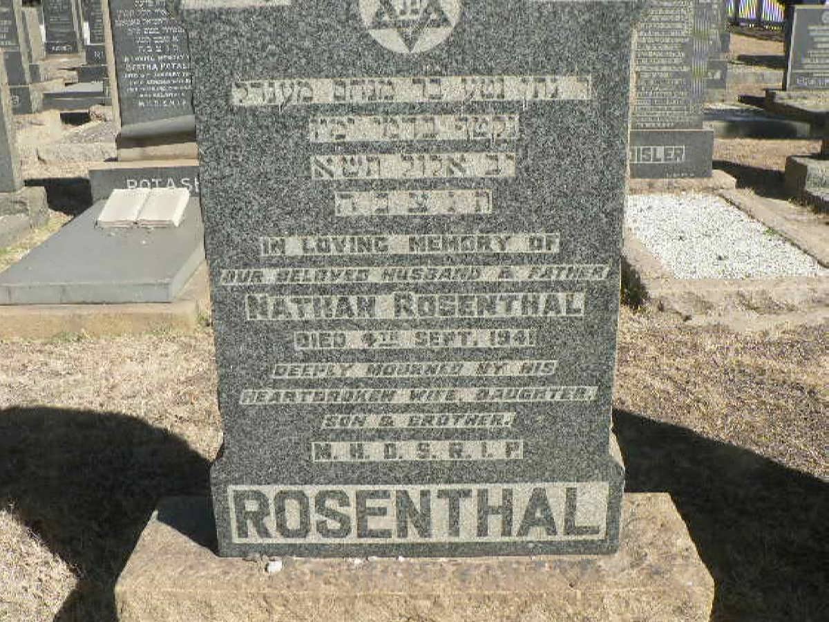 ROSENTHAL Nathan -1941