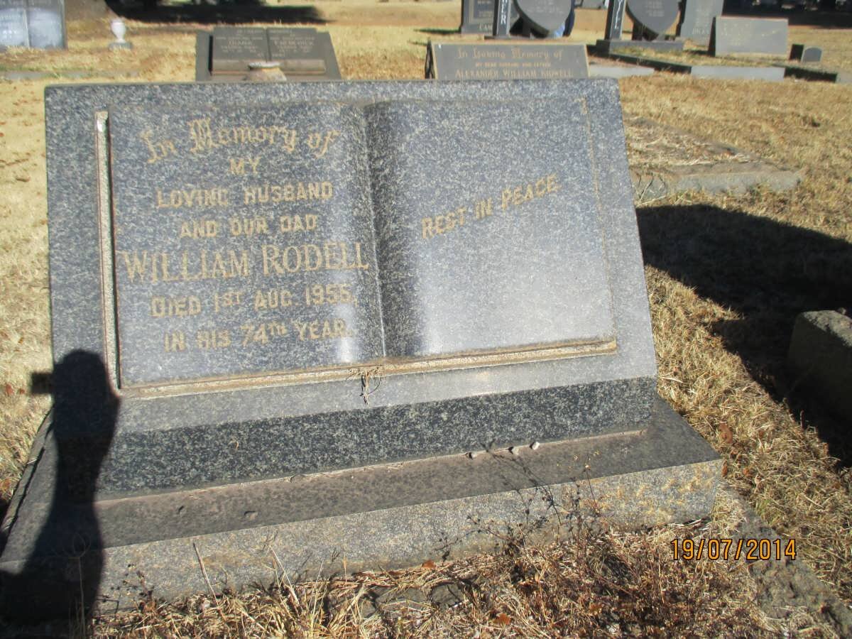 RODELL William -1956