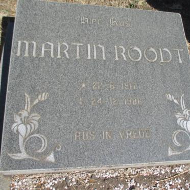 ROODT Martin 1917-1986