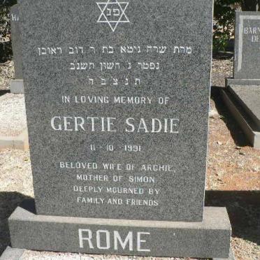 ROME Gertie Sadie -1991