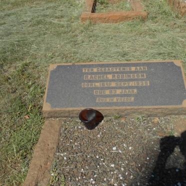 ROBINSON Rachel -1939