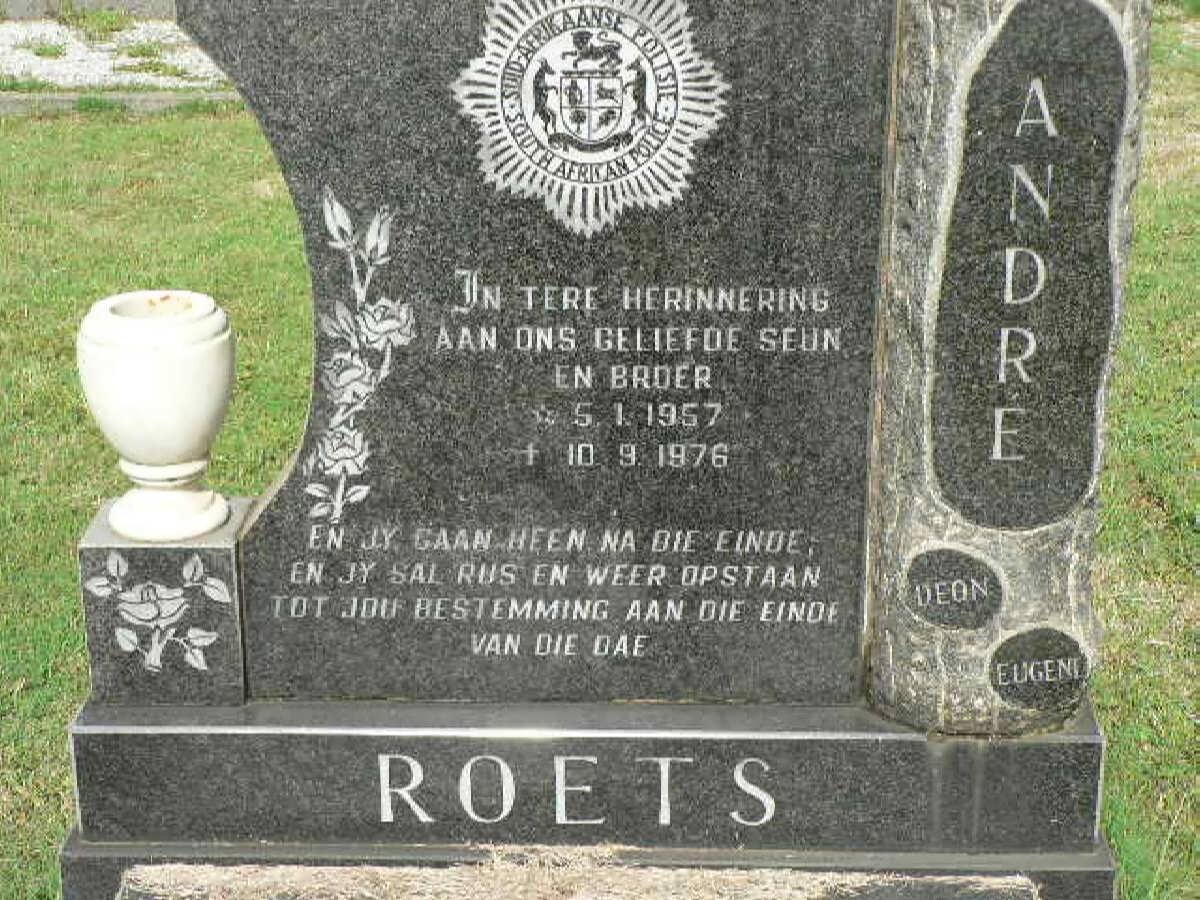 ROETS Andre 1957-1976