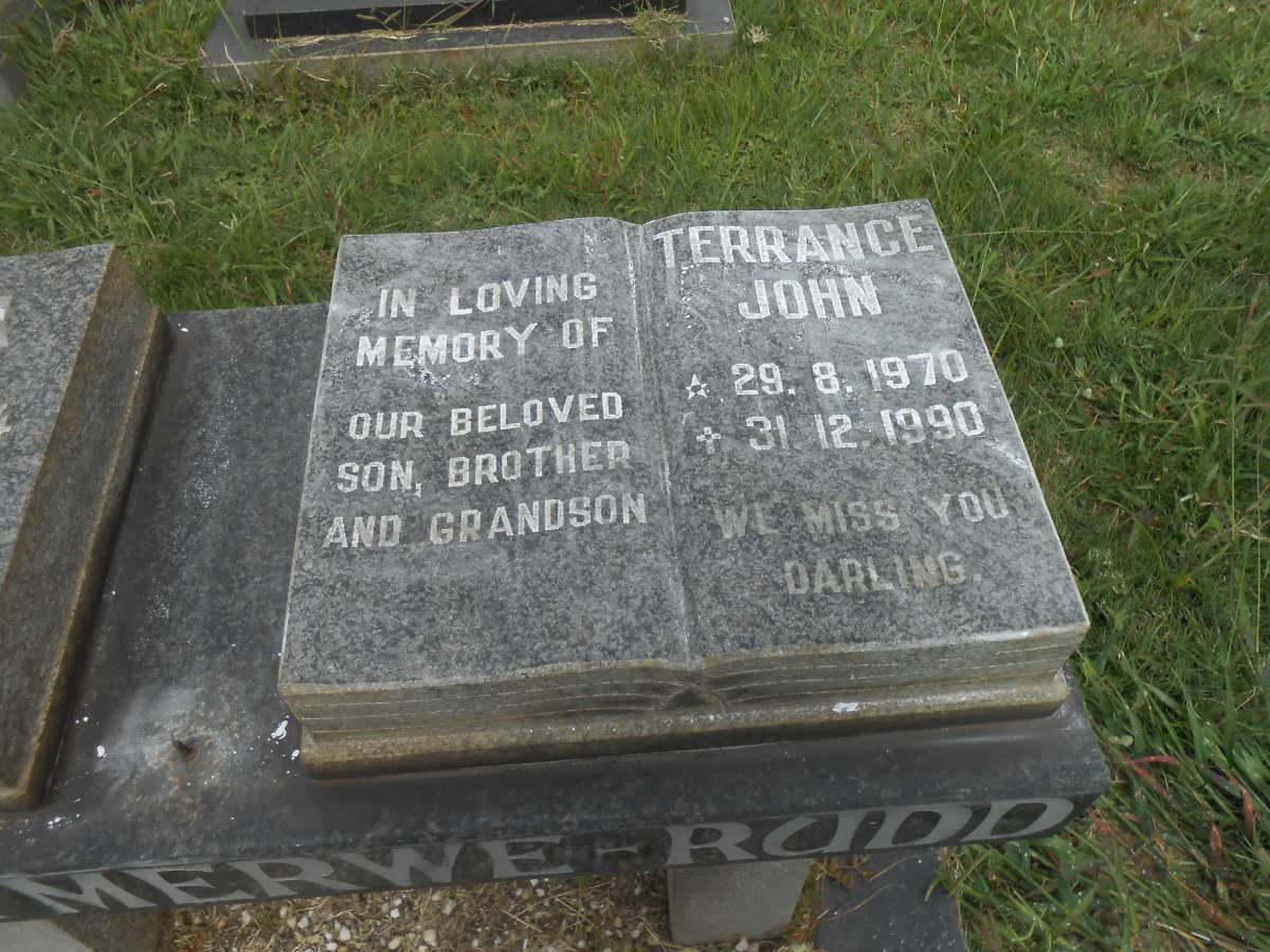 RUDD Terrance John 1970-1990