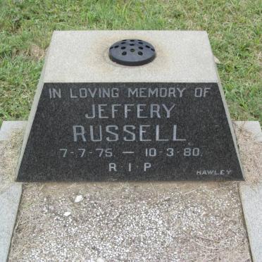 RUSSELL Jeffery 1975-1980