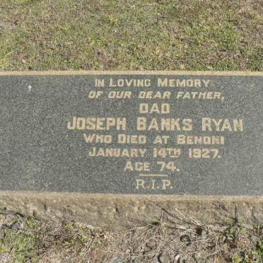 RYAN Joseph Banks -1927