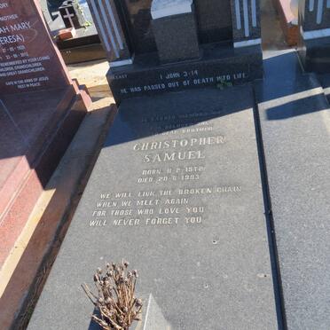 SAMUEL Christopher 1972-1993