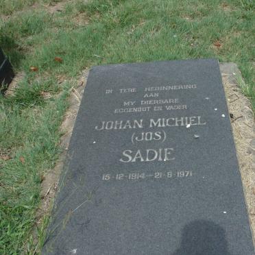 SADIE Johan Michiel 1914-1971