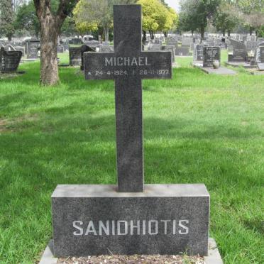 SANIDHIOTIS Michael 1924-1977