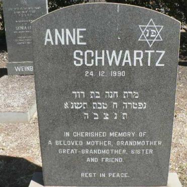 SCHWARTZ Anne -1990