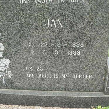 SCHEEPERS Jan 1895-1989 &amp; Magarita Johanna 1904-1998