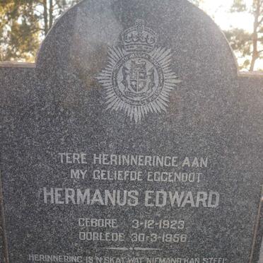 SCHOLTZ Hermanus Edward 1923-1956 &amp; Carolina Maria Cathrina 1923- :: SCHOLTZ Hermanus Edward 1951-1956