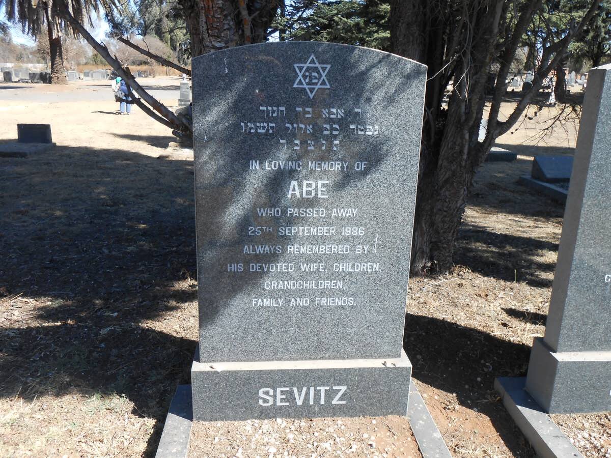 SEVITZ Abe -1986