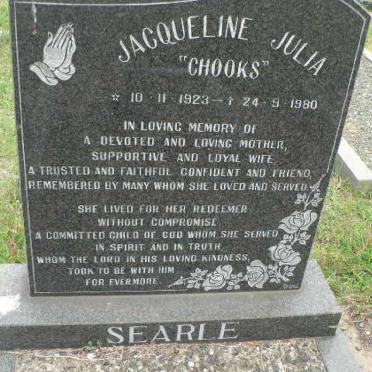 SEARLE Jacqueline Julia 1923-1980