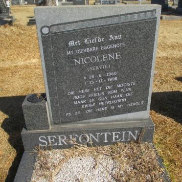 SERFONTEIN Nicolene 1960-1998
