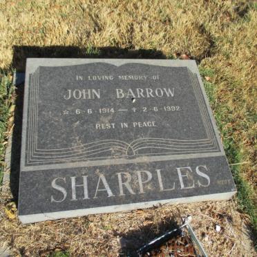 SHARPLES John Barrow 1914-1992