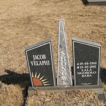 SHONGWE Jacob Velaphi 1960-2001