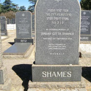 SHAMES Sarah Gitta -1958