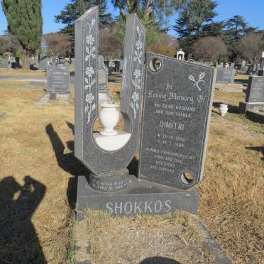 SHOKKOS Dimitri 1960-1989