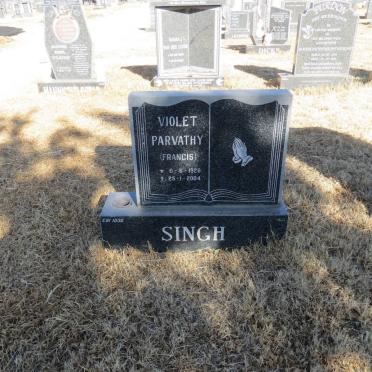 SINGH Violet Parvathy 1926-2004
