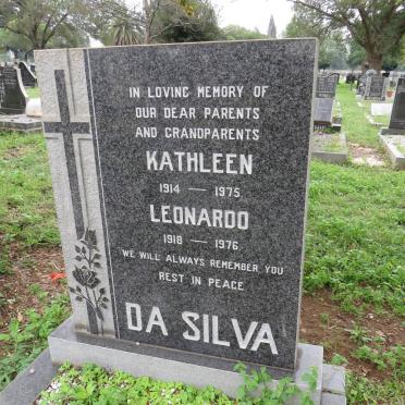 SILVA Leonardo, da 1918-1976 &amp; Kathleen 1914-1975