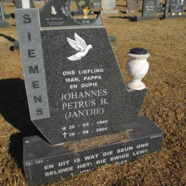 SIEMENS Johannes Petrus B. 1940-2004