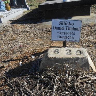 SIBEKO Daniel Thulani 1976-2011