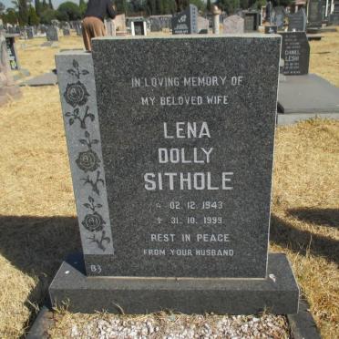 SITHOLE Lena Dolly 1943-1999