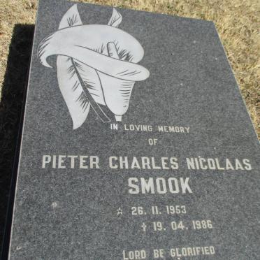 SMOOK Pieter Charles Nicolaas 1953-1986
