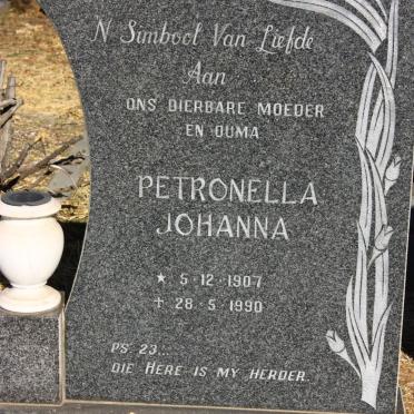 SMIT Petronella Johanna 1907-1990