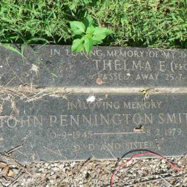 SMITHEN Thelma E. -1975 :: SMITHEN John Pennington 1945-1979