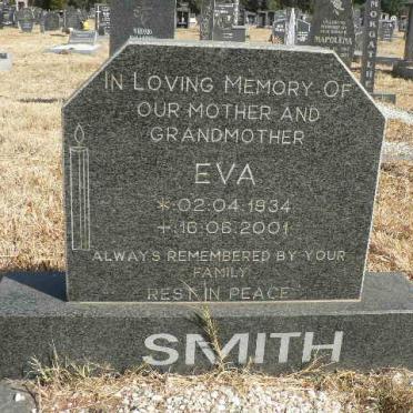 SMITH Eva 1934-2001