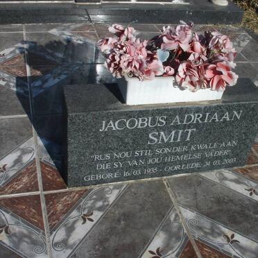 SMIT Jacobus Adriaan 1935-2003