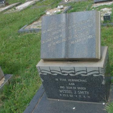 SMITH Wessel J. 1952-1971