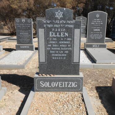 SOLOVEITZIG Ellen 1913-1984