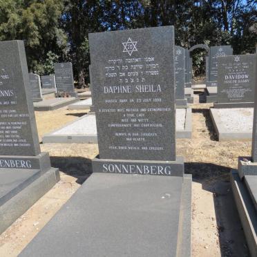 SONNENBERG Daphne Sheila -1998