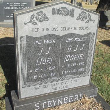 STEYNBERG J.J. 1912-1981 &amp; D.J.J. 1910-1986