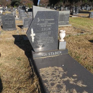 STADEN Leon, van 1946-1983