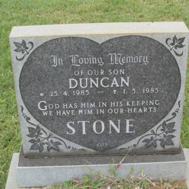 STONE Duncan 1985-1985