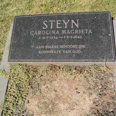 STEYN Carolina Magrieta 1934-1942