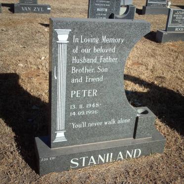 STANILAND Peter 1948-1996