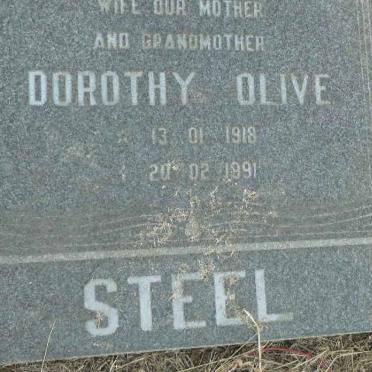 STEEL Dorothy Olive 1918-1991