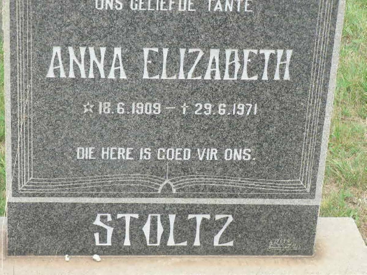 STOLTZ Anna Elizabeth 1909-1972